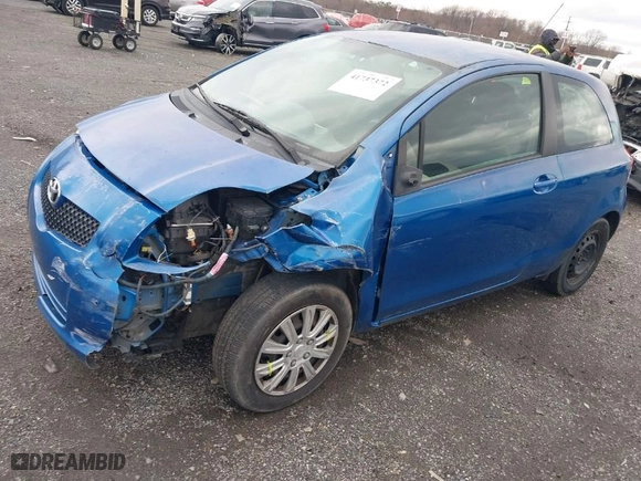2008 Toyota Yaris with VIN JTDJT923185147854, listed as a IAAI auction lot 41737372 with 157,410 mi miles. Bid and sale history available at carsss.com. Image 2.
