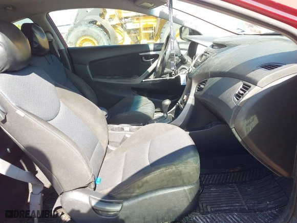 2013 Hyundai Elantra Coupe GS with VIN KMHDH6AE7DU010199, listed as a IAAI auction lot 41756810 with 122,158 mi miles. Bid and sale history available at carsss.com. Image 5.