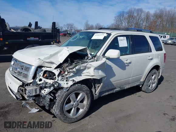 2012 Ford Escape Limited with VIN 1FMCU9E79CKC34718, listed as a IAAI auction lot 41461573 with 100,310 mi miles. Bid and sale history available at carsss.com. Image 2.