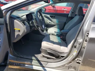 2013 Hyundai Elantra GLS with VIN 5NPDH4AE6DH374729, listed as a Copart auction lot 65541973 with 105,181 mi miles and Salvage title. Bid and sale history available at DreamBid. Image 7.
