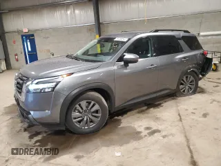 2025 Nissan Pathfinder SV with VIN 5N1DR3BA7SC240206, listed as a Copart auction lot 62841425 with 6,372 mi miles and Clean title. Bid and sale history available at DreamBid. Image 1.