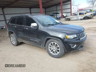 2015 Jeep Grand Cherokee Limited with VIN 1C4RJFBG1FC869568, listed as a IAAI auction lot 41665414 with 1 mi miles. Bid and sale history available at carsss.com. Image 1.