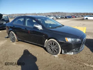 2015 Mitsubishi Lancer SE with VIN JA32V2FW7FU004855, listed as a Copart auction lot 46156835 with 101,011 mi miles and Salvage Title. Bid and sale history available at carsss.com. Image 4.