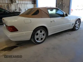 1999 Mercedes-Benz SL-Class with VIN WDBFA68F2XF179134, listed as a Copart auction lot 67335014 with 68,406 mi miles and Clean Title. Bid and sale history available at carsss.com. Image 3.