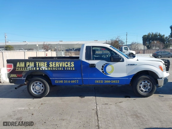 2014 Ford F-150 XL with VIN 1FTNF1CF7EKD17361, listed as a IAAI auction lot 41354725 with 343,927 mi miles. Bid and sale history available at carsss.com. Image 13.