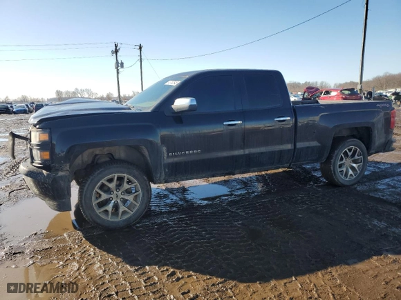 2015 Chevrolet Silverado 1500 LS with VIN 1GCVKPEC0FZ423032, listed as a Copart auction lot 46782845 with 143,453 mi miles and Clean Title. Bid and sale history available at carsss.com. Image 1.