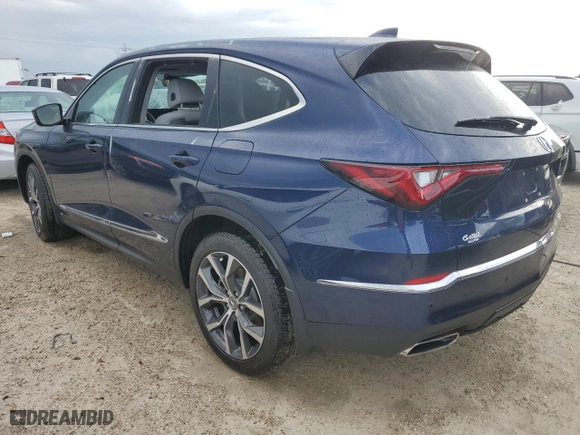 2024 Acura MDX w/Technology Package with VIN 5J8YD9H44RL007954, listed as a Copart auction lot 74457754 with 3,148 mi miles and Non Repairable. Bid and sale history available at carsss.com. Image 2.