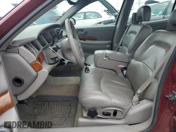 2001 Buick LeSabre Limited z VIN 1G4HR54K11U297397, wystawiony jako Copart lot #63973525 z przebiegiem 131 629 mil mil oraz Czysty tytuł • Clean title. Historia ofert i sprzedaży dostępna na DreamBid. Obrazek 7.