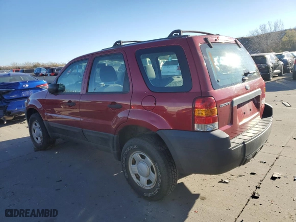 2005 Ford Escape XLS Value with VIN 1FMYU92Z45KB08619, listed as a Copart auction lot 80997664 with 132,417 mi miles and Clean Title. Bid and sale history available at carsss.com. Image 2.