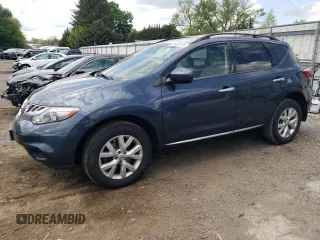 2014 Nissan Murano S with VIN JN8AZ1MW1EW517816, listed as a Copart auction lot 55492175 with 202,499 mi miles and Clean Title. Bid and sale history available at DreamBid. Image 1.