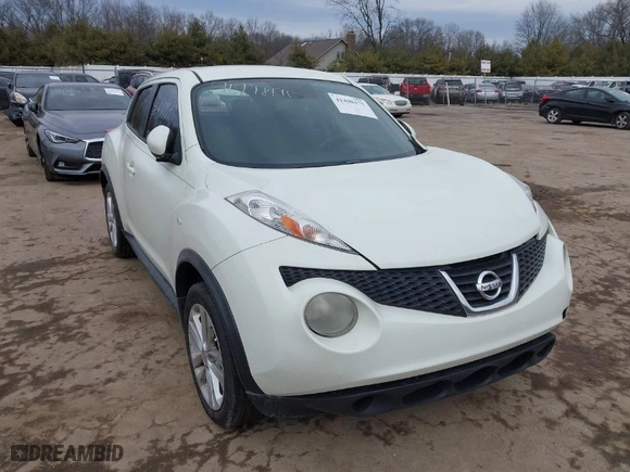 2011 Nissan Juke SL with VIN JN8AF5MR1BT017436, listed as a IAAI auction lot 41498175 with 183,176 mi miles. Bid and sale history available at carsss.com. Image 1.