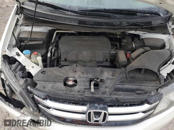 2016 Honda Odyssey EX-L with VIN 5FNRL5H61GB061423, listed as a Copart auction lot 49189835 with 158,040 mi miles and Salvage Title. Bid and sale history available at carsss.com. Image 12.
