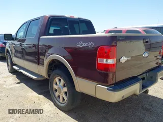 2008 Ford F-150 XLT with VIN 1FTPW14V58KC96206, listed as a IAAI auction lot 42004866 with 208,481 mi miles. Bid and sale history available at carsss.com. Image 3.