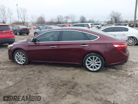 2015 Toyota Avalon Limited with VIN 4T1BK1EB7FU167777, listed as a IAAI auction lot 41457339 with 98,239 mi miles and . Bid and sale history available at DreamBid. Image 14.