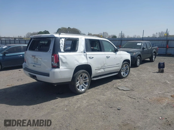 2017 GMC Yukon SLT with VIN 1GKS1BKC9HR278190, listed as a IAAI auction lot 41824213 with 104,323 mi miles. Bid and sale history available at carsss.com. Image 4.