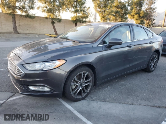 2017 Ford Fusion S with VIN 3FA6P0G77HR322340, listed as a Copart auction lot 54619825 with 125,496 mi miles and Clean Title. Bid and sale history available at carsss.com. Image 1.