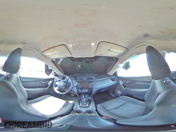 2020 Nissan Rogue SV with VIN KNMAT2MT8LP510474, listed as a Copart auction lot 56605795 with 159,546 mi miles and Salvage title. Bid and sale history available at DreamBid. Image 16.