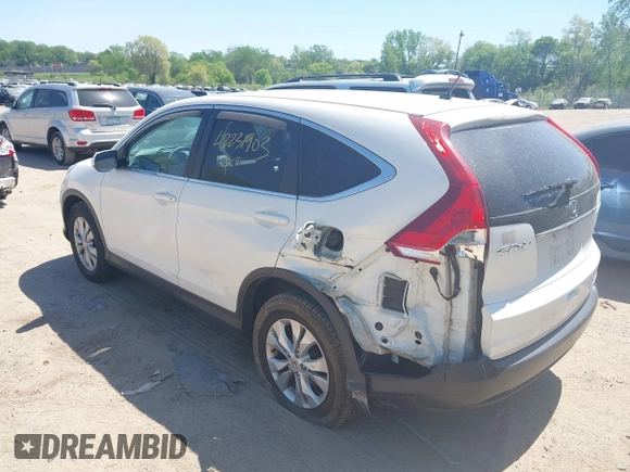 2014 Honda CR-V EX z VIN 5J6RM4H58EL061776, wystawiony jako IAAI lot #42231903 z przebiegiem 108 878 mil mil oraz . Historia ofert i sprzedaży dostępna na DreamBid. Obrazek 3.