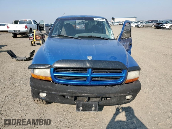 1998 Dodge Dakota SLT with VIN 1B7GG22X3WS743975, listed as a Copart auction lot 74474074 with Not Provided miles and Clean Title. Bid and sale history available at DreamBid. Image 5.