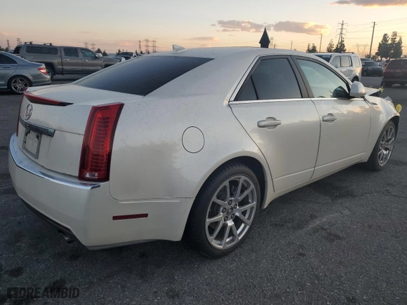 2009 Cadillac CTS RWD w/1SB with VIN 1G6DU57V390158563, listed as a Copart auction lot 87085104 with 96,244 mi miles and Salvage Title. Bid and sale history available at carsss.com. Image 3.