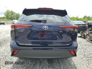 2024 Toyota Highlander LE with VIN 5TDKDRAH5RS544722, listed as a Copart auction lot 61408755 with 13,673 mi miles and Salvage title. Bid and sale history available at DreamBid. Image 6.