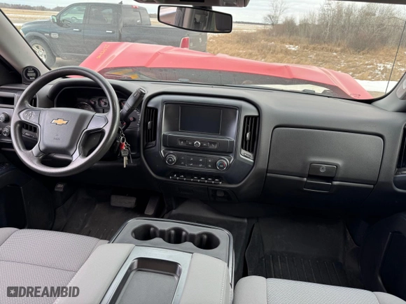 2018 Chevrolet Silverado 1500 Work Truck with VIN 1GCVKNEH4JZ347145, listed as a Copart auction lot 42013045 with 97,772 mi miles and Clean Title. Bid and sale history available at carsss.com. Image 9.