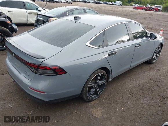 2024 Honda Accord Touring with VIN 1HGCY2F88RA092210, listed as a IAAI auction lot 42175992 with 35,037 mi miles and . Bid and sale history available at DreamBid. Image 4.