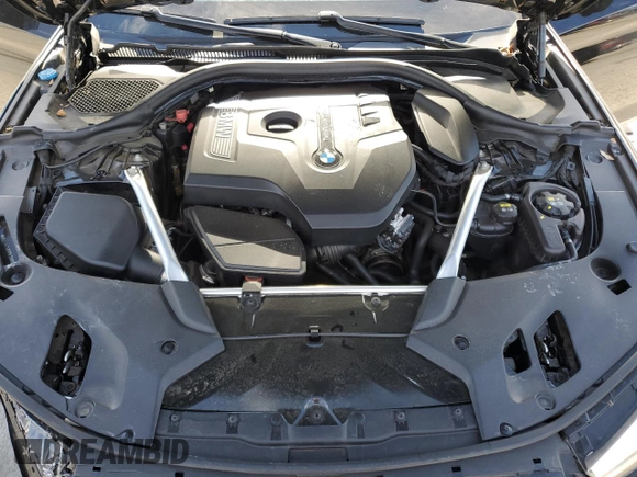 2019 BMW 5 Series 530i with VIN WBAJA5C50KWW30068, listed as a Copart auction lot 46162525 with Not Provided miles and Salvage Title. Bid and sale history available at DreamBid. Image 12.