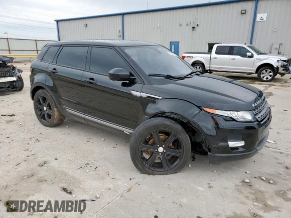 2015 Land Rover Range Rover Evoque Pure Plus with VIN SALVP2BG2FH012595, listed as a Copart auction lot 60353305 with 80,957 mi miles and Salvage title. Bid and sale history available at DreamBid. Image 4.