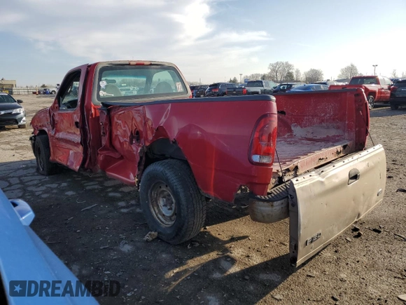 2000 Ford F-150 XL with VIN 1FTZF1722YNB37586, listed as a Copart auction lot 51740785 with Not provided miles and Clean title. Bid and sale history available at DreamBid. Image 2.