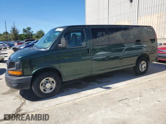 2011 Chevrolet Express Passenger LS с VIN 1GAZGZFG3B1168202, выставлен на аукционе Copart как лот 73243294 с пробегом 262 437 миль миль и Списание • Salvage title. История ставок и продаж доступна на DreamBid. Изображение 1.