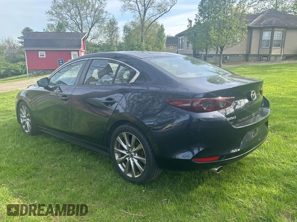 2019 Mazda 3 w/Select Pkg with VIN JM1BPACL3K1108254, listed as a Copart auction lot 54613625 with 162,610 mi miles and Clean Title. Bid and sale history available at carsss.com. Image 3.