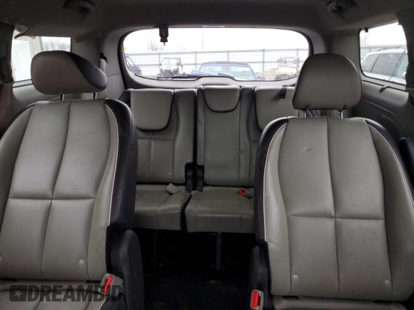 2017 Kia Sedona LX with VIN KNDMB5C13H6250709, listed as a Copart auction lot 87812505 with 0 mi miles and Salvage Title. Bid and sale history available at carsss.com. Image 10.