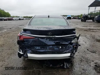 2024 Lexus ES 300h Luxury with VIN 58AEA1C16RU054104, listed as a Copart auction lot 43981705 with 9,196 mi miles and Salvage title. Bid and sale history available at DreamBid. Image 6.