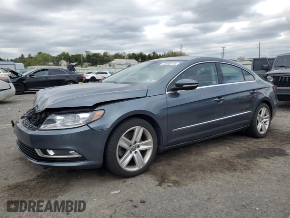 2013 Volkswagen CC R-Line with VIN WVWBP7AN5DE564646, listed as a Copart auction lot 73240774 with 53,337 mi miles and Salvage Title. Bid and sale history available at DreamBid. Image 1.