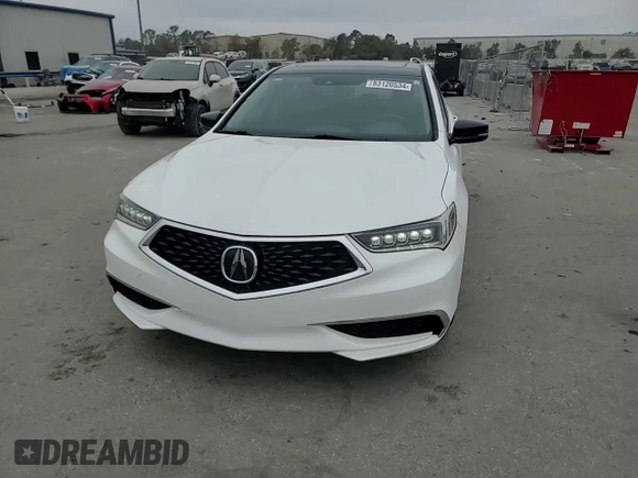2018 Acura TLX w/Technology Pkg with VIN 19UUB2F5XJA003057, listed as a Copart auction lot 83120534 with 46,139 mi miles and Salvage Title. Bid and sale history available at carsss.com. Image 13.