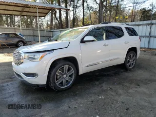 2018 GMC Acadia Denali z VIN 1GKKNPLS4JZ238869, wystawiony jako Copart lot #47206855 z przebiegiem 158 163 mil mil oraz Szkoda całkowita • Salvage title. Historia ofert i sprzedaży dostępna na DreamBid. Obrazek 1.