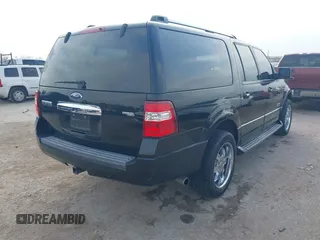 2007 Ford Expedition EL Limited with VIN 1FMFK19527LA93181, listed as a IAAI auction lot 41552485 with 191,225 mi miles. Bid and sale history available at carsss.com. Image 4.