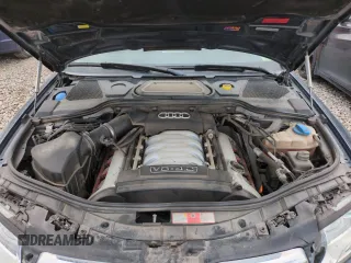 2004 Audi A8 with VIN WAUML44E04N021359, listed as a Copart auction lot 63251205 with 68,626 mi miles and Salvage title. Bid and sale history available at DreamBid. Image 11.