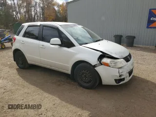 2009 Suzuki SX4 with VIN JS2YA411895100156, listed as a Copart auction lot 77779704 with 235,846 mi miles and Salvage Title. Bid and sale history available at carsss.com. Image 3.