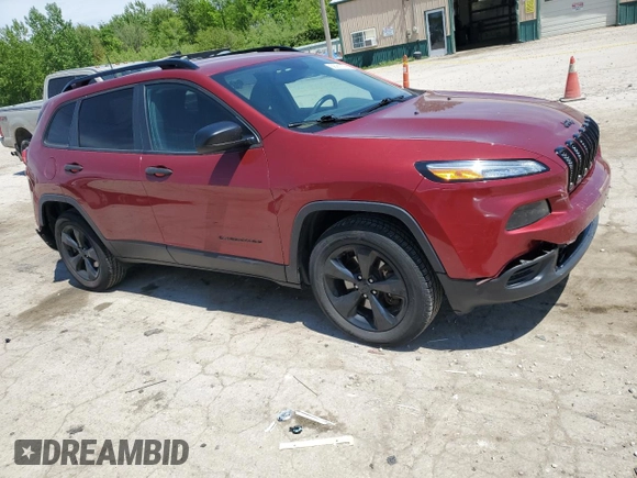 2017 Jeep Cherokee Sport z VIN 1C4PJMAB3HW656799, wystawiony jako Copart lot #56217725 z przebiegiem 66 585 mil mil oraz Szkoda całkowita • Salvage title. Historia ofert i sprzedaży dostępna na DreamBid. Obrazek 4.