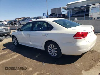 2015 Volkswagen Passat 1.8T Wolfsburg Ed with VIN 1VWAT7A3XFC043925, listed as a Copart auction lot 46668515 with 148,474 mi miles and Salvage Title. Bid and sale history available at carsss.com. Image 2.