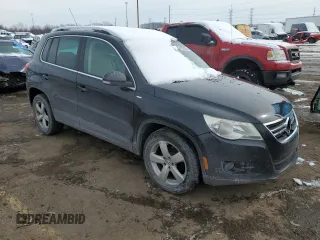 2010 Volkswagen Tiguan SEL with VIN WVGBV7AX9AW515233, listed as a Copart auction lot 45520355 with 140,946 mi miles and Clean Title. Bid and sale history available at DreamBid. Image 4.