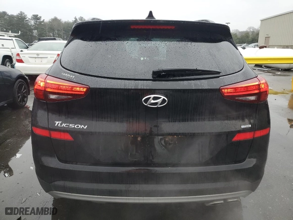 2021 Hyundai Tucson Sport with VIN KM8J3CALXMU300080, listed as a Copart auction lot 45538165 with 67,215 mi miles and Salvage Title. Bid and sale history available at carsss.com. Image 6.