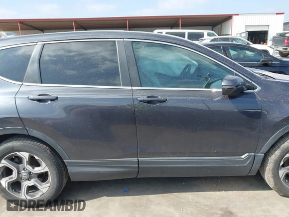 2019 Honda CR-V EX-L with VIN 7FARW1H85KE004222, listed as a IAAI auction lot 41800149 with 52,345 mi miles. Bid and sale history available at carsss.com. Image 14.