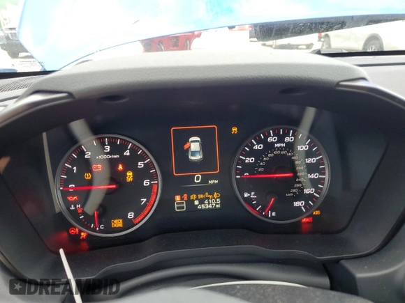 2023 Subaru WRX Limited with VIN JF1VBAL63P9803841, listed as a Copart auction lot 55378155 with 45,347 mi miles and Non repairable. Bid and sale history available at DreamBid. Image 9.