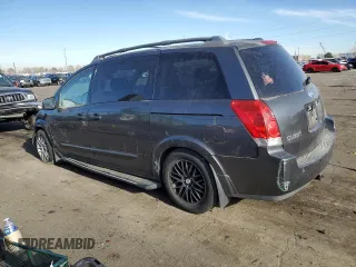 2004 Nissan Quest SE with VIN 5N1BV28U44N353181, listed as a Copart auction lot 84300274 with 18,732 mi miles and Salvage Title. Bid and sale history available at carsss.com. Image 2.