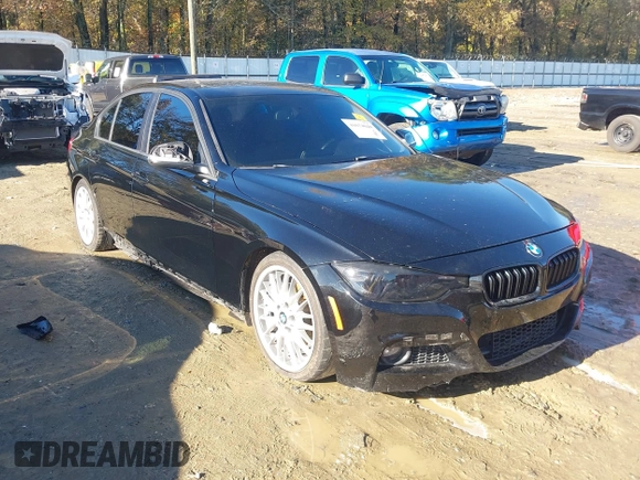 2013 BMW 3 Series 328i with VIN WBA3A5G5XDNP25605, listed as a IAAI auction lot 40854040 with 155,511 mi miles. Bid and sale history available at carsss.com. Image 6.