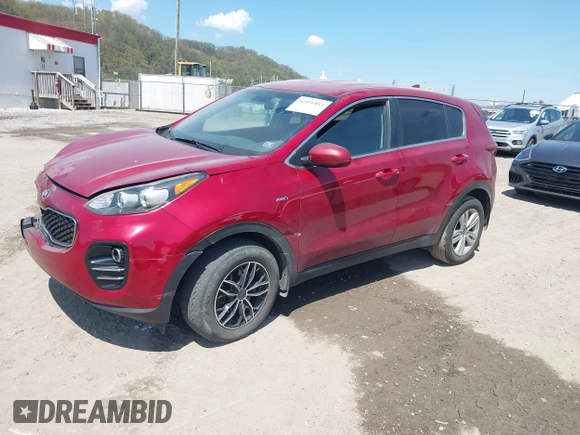 2017 Kia Sportage LX with VIN KNDPMCAC8H7296742, listed as a IAAI auction lot 42096883 with 160,511 mi miles and . Bid and sale history available at carsss.com. Image 18.