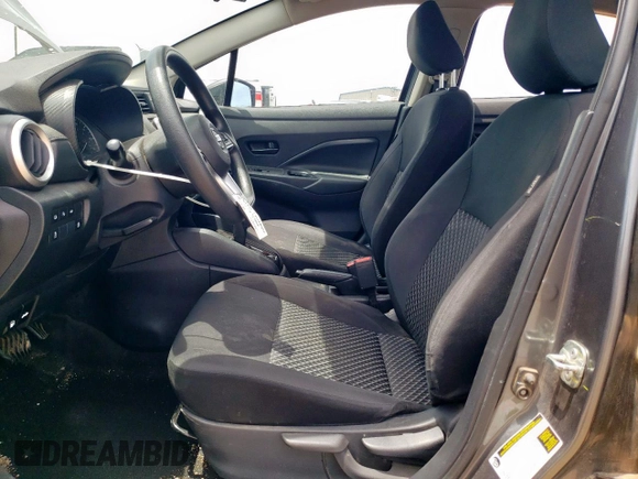 2021 Nissan Versa S with VIN 3N1CN8DV0ML907149, listed as a Copart auction lot 58723275 with 124,519 mi miles and Salvage title. Bid and sale history available at DreamBid. Image 7.